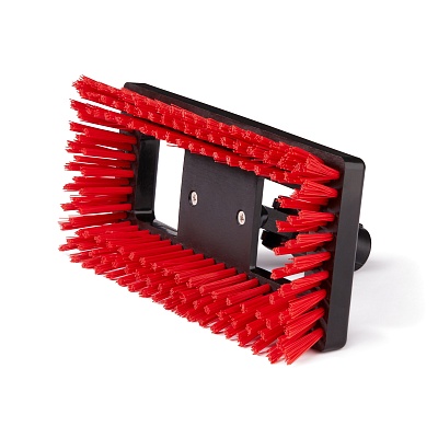 Щетка-скраб Deck Scrubber 24см, красная SYR (х1/1) КИТАЙ