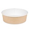 Круглый контейнер 620мл 150мм Выс.: 46мм Round Bowl цвет Крафт OSQ (х270)